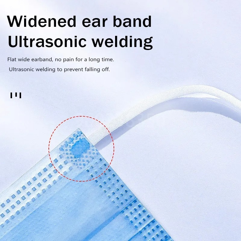 50–500 Stück Einwegmasken für  – Disposable Mask Blue Bewertung und Preis