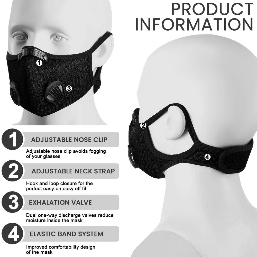 Atmungsaktive ergonomische Sta – Anti Pollution Mask Bewertung und Preis