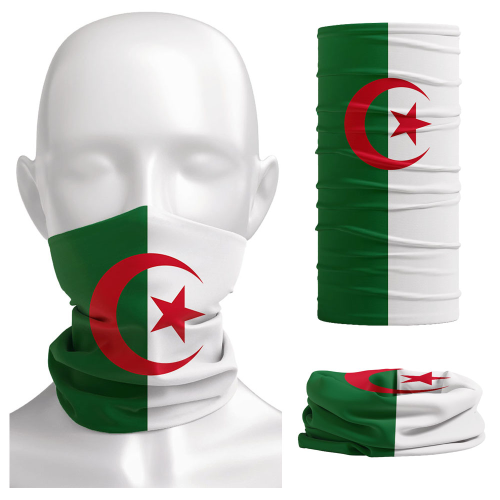 Algerien-Flagge, bedruckt, Ban – Neck Gaiter Face Cover Bewertung und Preis