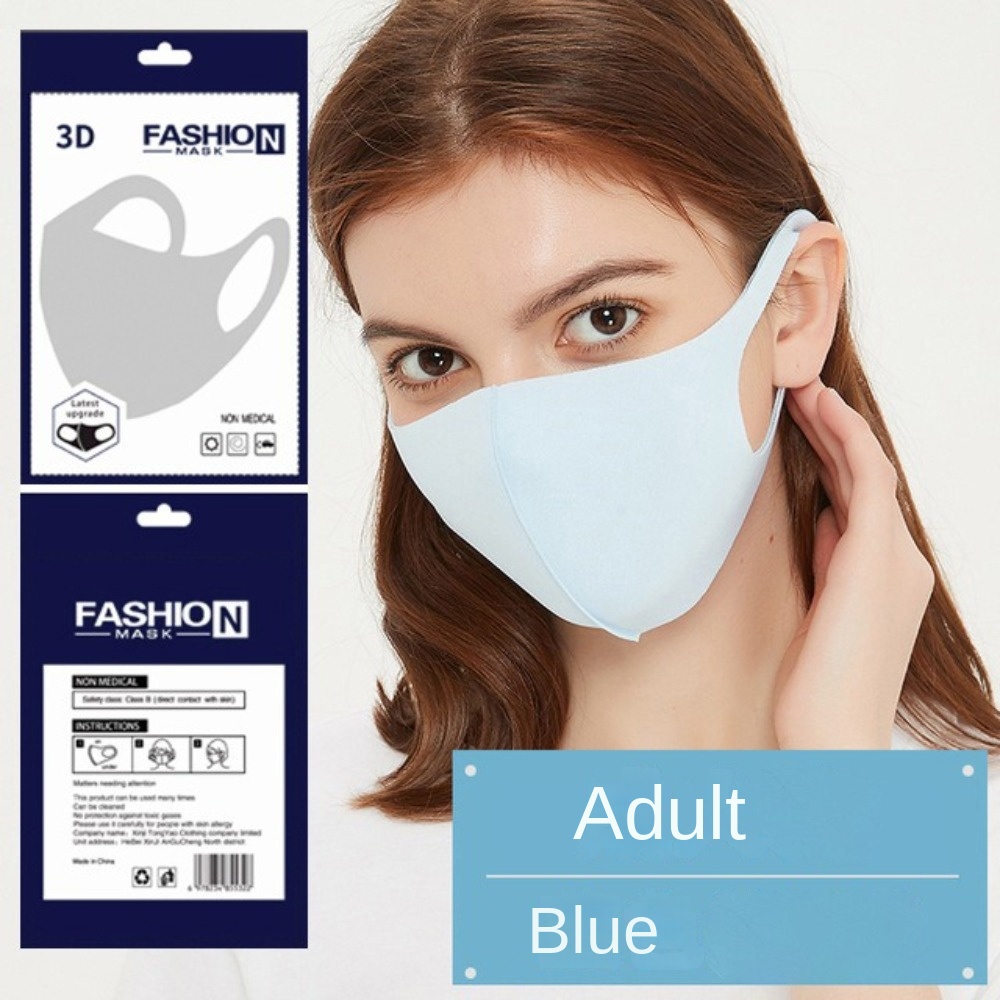 Neue atmungsaktive Eisseidenma – Cloth Face Mask Washable Bewertung und Preis